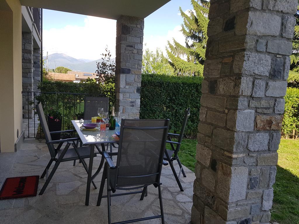 Апартаменти Casa Lella With Pool And Garden Ленно Екстер'єр фото